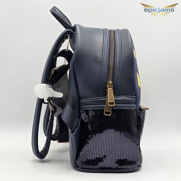 harry potter diagon alley sequin mini backpack Loungefly Women's Backpack, Multi, One Size Clothing, Shoes & Accessories all your bits and bobs for doing your wizardry Loungefly Harry Potter Diagon Alley